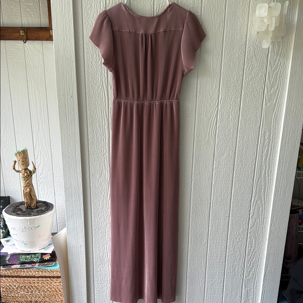 New NWT Baltic Born Athena Pink Pleated Maxi Dress sz S - Picture 4 of 8